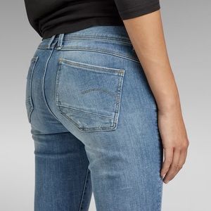 G-Star RAW Lynn D-Mid Waist Super Skinny Jeans